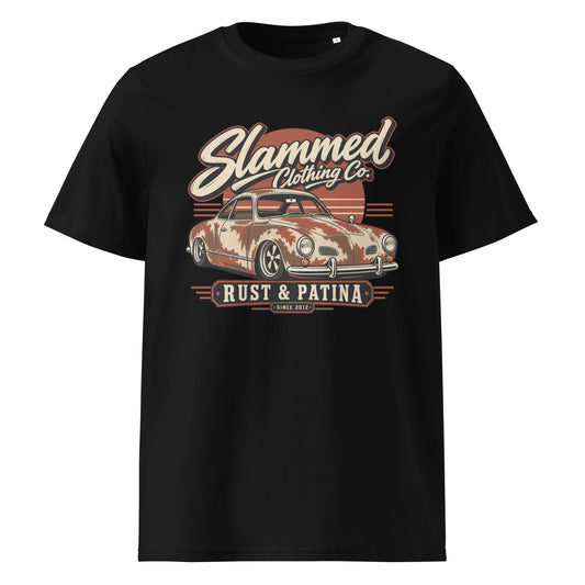 Rust & Patina Series Frontside KG Organic Cotton T-Shirt – T-shirt by Slammed Clothing Co. – view 1