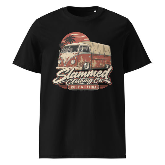 Rust & Patina Series Frontside Pick Up Organic Cotton T-Shirt – T-shirt by Slammed Clothing Co. – view 1